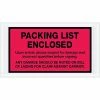 Packing List Envelopes Tape Logic® "Packing List Enclosed" Envelopes, 5 1/2" X 10", Red, 1000/Case (PL469) -Bankers Box shop sp6461752 s7