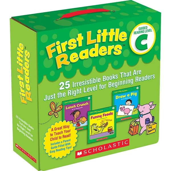Letter Recognition & Early Reading Skills Books Scholastic® First Little Readers™ Parent Pack, Level C (078073231515) 2 Letter Recognition & Early Reading Skills Books Scholastic® First Little Readers™ Parent Pack, Level C (078073231515)