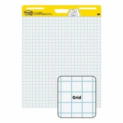 Post-it® Self-Stick Easel Pad Flip Charts Post-it® Super Sticky Easel Pad, 25" X 30", White With Grid, 30 Sheets/Pad, 6 Pads/Pack (560 VAD 6PK) 13 Post-it® Self-Stick Easel Pad Flip Charts Post-it® Super Sticky Easel Pad, 25" X 30", White With Grid, 30 Sheets/Pad, 6 Pads/Pack (560 VAD 6PK) -Bankers Box shop sp67871447 s7