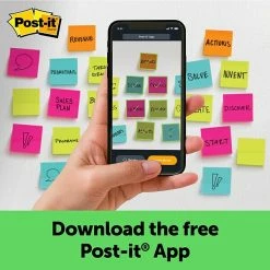 Post-it® Self-Stick Easel Pad Flip Charts Post-it® Super Sticky Recycled Easel Pad, 25" X 30", White, 30 Sheets/Pad, 2 Pads/Pack (559-RP) -Bankers Box shop sp67872200 s7