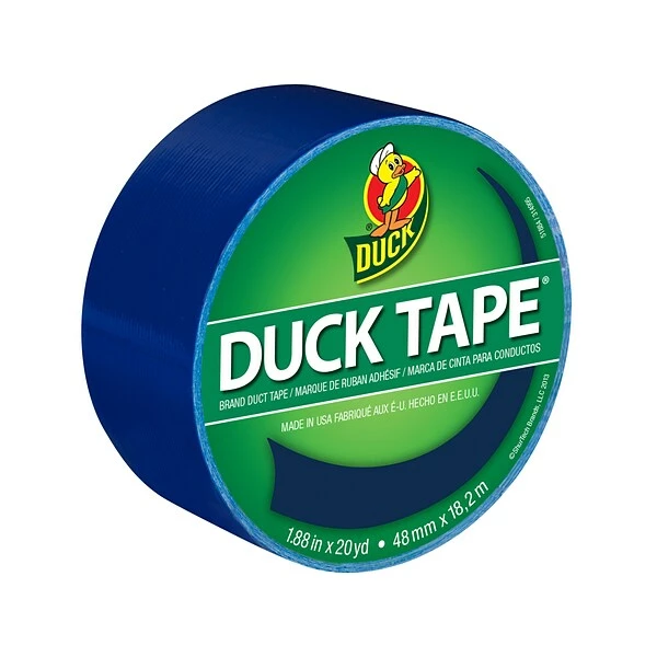 Duck Heavy Duty Duct Tape, 1.88" X 20 Yds., Assorted Colors, 3 Rolls/Pack (DUCKUSA3PK-STP) 5 Duck Heavy Duty Duct Tape, 1.88" X 20 Yds., Assorted Colors, 3 Rolls/Pack (DUCKUSA3PK-STP) - Image 3