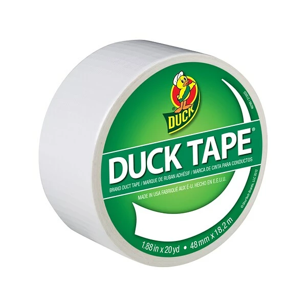 Duck Heavy Duty Duct Tape, 1.88" X 20 Yds., Assorted Colors, 2 Rolls/Pack (DUCKBW2PK-STP) 4 Duck Heavy Duty Duct Tape, 1.88" X 20 Yds., Assorted Colors, 2 Rolls/Pack (DUCKBW2PK-STP) - Image 2