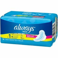 Tampons Always Maxi Regular Pads With Wings, Unscented, 10/Box (280756) -Bankers Box shop sp71589580 s7