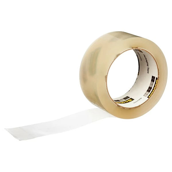 Packaging Tape Scotch® Commercial Grade Shipping Packing Tape, 1.88" X 54.6 Yds., Clear, 6 Rolls (3750-6) 4 Packaging Tape Scotch® Commercial Grade Shipping Packing Tape, 1.88" X 54.6 Yds., Clear, 6 Rolls (3750-6) - Image 2