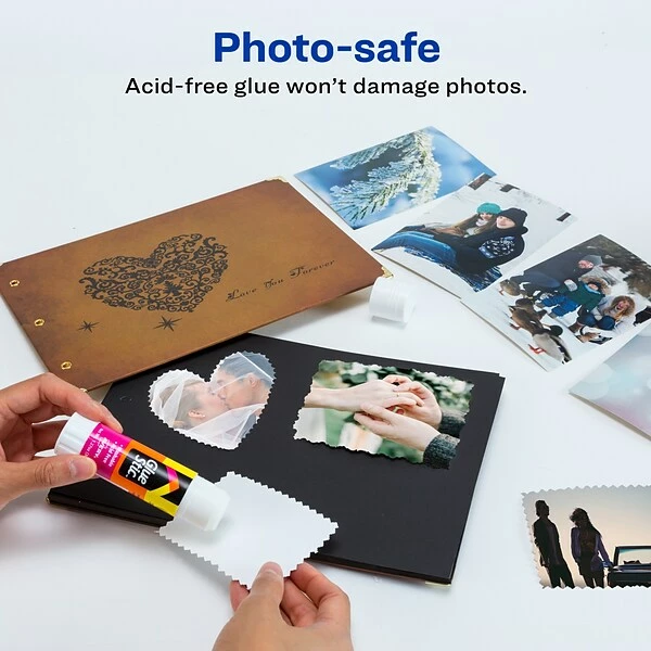 Avery Nontoxic Washable Glue Sticks, 1.27 Oz., White, 18/Pack (00192) 6 Avery Nontoxic Washable Glue Sticks, 1.27 Oz., White, 18/Pack (00192) - Image 4