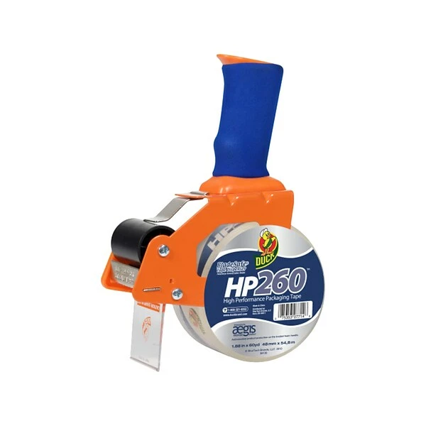 Acrylic Tape Duck 39 Piece Mailroom Bundle - HP260 Packing Tape 36/Pack + BladeSafe Tape Gun + 60' Bubble Wrap 2/Pack (DUCKLMB-STP) 4 Acrylic Tape Duck 39 Piece Mailroom Bundle - HP260 Packing Tape 36/Pack + BladeSafe Tape Gun + 60' Bubble Wrap 2/Pack (DUCKLMB-STP) - Image 2