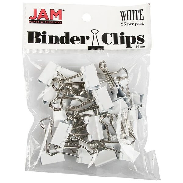 Clip And Fastener Bundle JAM Paper Office Starter Kit, White, Stapler, Tape Dispenser, Paper Clips & Binder Clips, 4/Pack (338756wh) 2 Clip And Fastener Bundle JAM Paper Office Starter Kit, White, Stapler, Tape Dispenser, Paper Clips & Binder Clips, 4/Pack (338756wh)