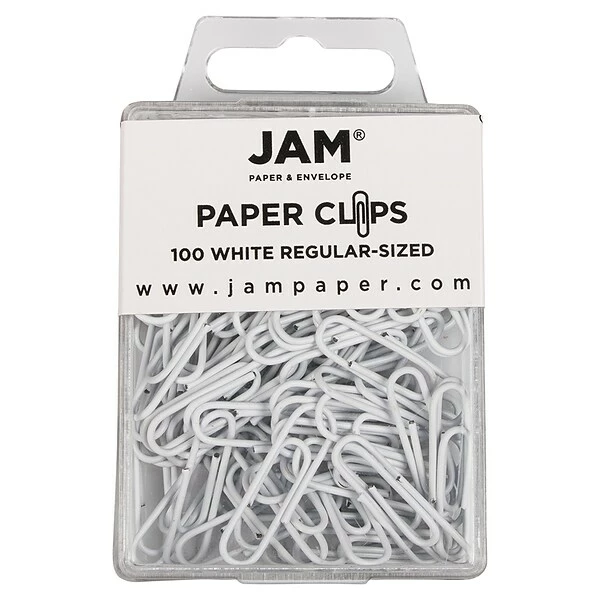 Clip And Fastener Bundle JAM Paper Office Starter Kit, White, Stapler, Tape Dispenser, Paper Clips & Binder Clips, 4/Pack (338756wh) 3 Clip And Fastener Bundle JAM Paper Office Starter Kit, White, Stapler, Tape Dispenser, Paper Clips & Binder Clips, 4/Pack (338756wh) - Image 2