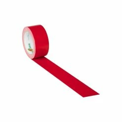 Duck Heavy Duty Duct Tape Set, 1.88" X 20 Yds./1.88" X 15 Yds., Yellow/Black/Red/Neon Orange, 4 Rolls/Pack (DUCKOYRB-STP) -Bankers Box shop sp93892116 s7